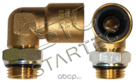 Фитинг угловой м16х1.5 d=8х1 startec