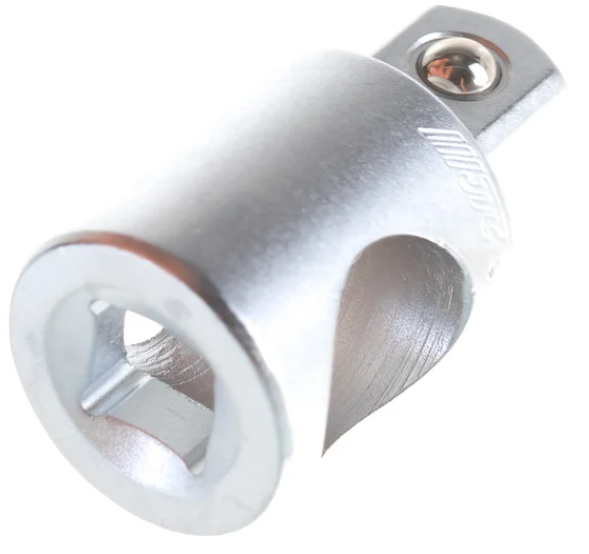 Переходник 3/8"х1/2" с отверстием jtc