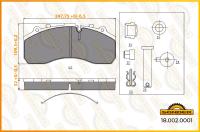 Комплект дисковых колодок knorr sb/sn7 (sonder)