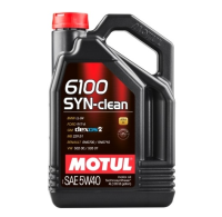 Моторное масло motul "motul 6100 syn-clean", 5w-40, синтетическое, 4л