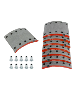 Накладки тормозные bpw барабанные 19032 std 420x180 с заклепками plus (marshall)