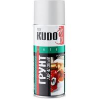 Грунтовка kudo "грунт акриловый универсальный быстросохнущий", аэрозоль, баллончик 520 мл, белый