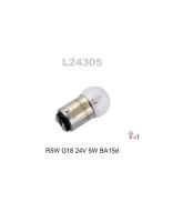 Лампа 24v r5w 5w ba15d  двухконтактная! (lynxauto)