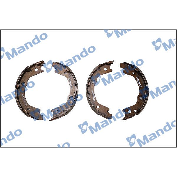 Колодки стояночного тормоза hyundai hd35/hd42/hd65/hd72 (ganz)