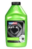 Жидкость тормозная  luxe dot4 455г зеленая кан.