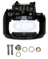 Суппорт тормозной левый man tga  (ebs)