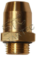 Фитинг соед.трубки прямой латунь м22х1.5 f14х1.5 startec