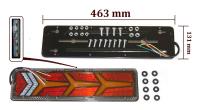 Задние грузовые фары к-кт 2 шт 12/24w 46cm универсальные auto-gur w0004