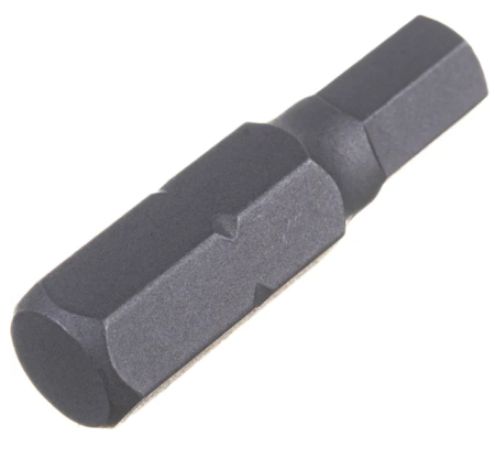 Бита hex h6х30мм 1/4" dr 6-ти гранная jtc