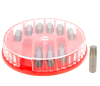 Набор бит 1/4"dr torx t7-t40 10 предметов в боксе jtc