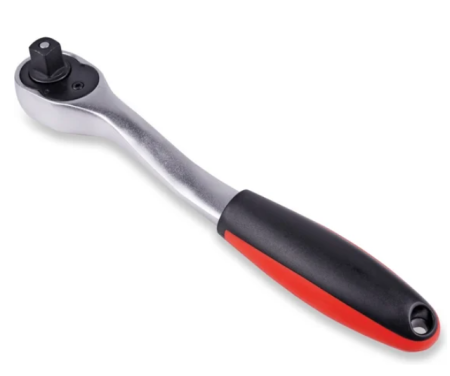 Рукоятка трещоточная 1/2"dr 72 зубца (пластиковая ручка) avs rh11272