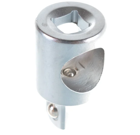 Переходник 3/8"х1/2" с отверстием jtc