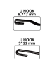 Щетка стеклоочистителя avs hybrid line hw-14 (35 см)