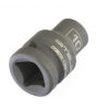Головка ударная шестигранная, 10 мм, 1/2", crmo// stels