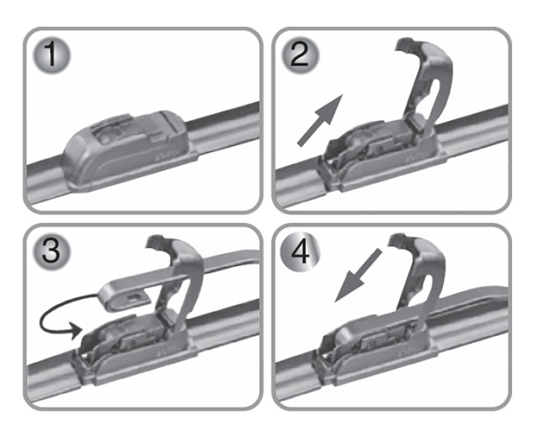 Щетка стеклоочистителя avs optimal line ol-12 (30см)