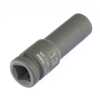 Головка ударная удлиненная шестигранная, 13 мм, 1/2", crmo// stels