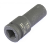 Головка ударная удлиненная шестигранная, 15 мм, 1/2", crmo// stels