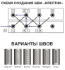 Оплетка на руль (эко-кожа) avs gl-301m-b (размер m, черный) со шнурком (гладкая)