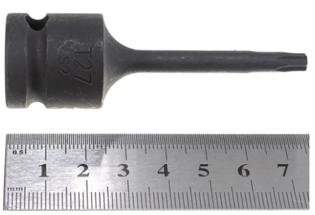 Головка торцевая ударная torx 1/2" х t27, длина 78мм jtc /1