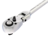 Ключ-трещотка 3/8", crv, 120 зубьев, цельнометаллический, хром gross