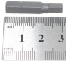 Бита hex h5х30мм 1/4" dr 6-ти гранная jtc