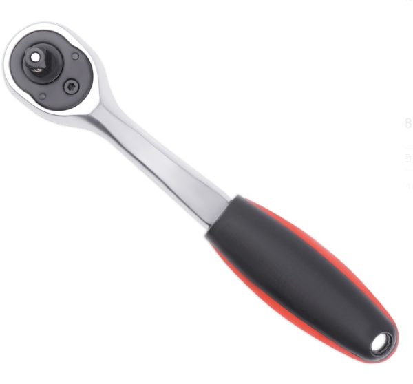Рукоятка трещоточная 3/8"dr 72 зубца (пластиковая ручка) avs rh13872