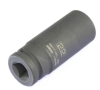 Головка ударная удлиненная шестигранная, 22 мм, 1/2", crmo// stels