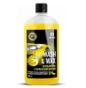 Автошампунь с карнаубским воском банан wash & wax  500г
