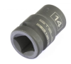 Головка ударная шестигранная, 14 мм, 1/2", crmo// stels