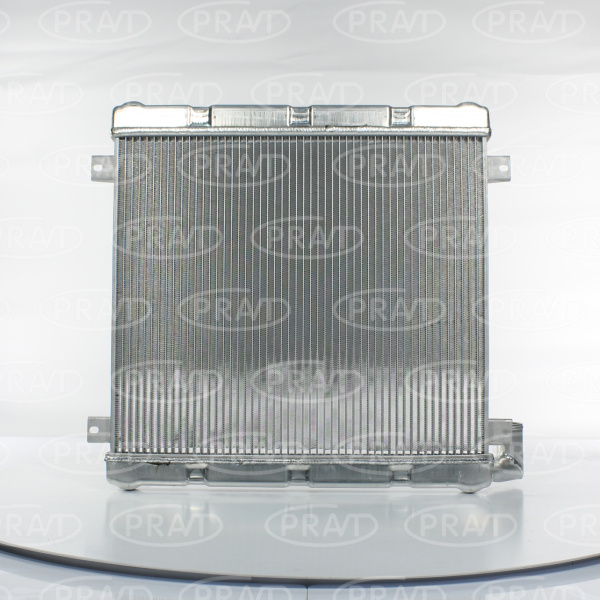 Радиатор охлаждения газель бизнес дв. cummins 2.8 алюминевый паяный (без интеркулера) (pravt)