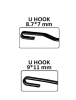 Щетка стеклоочистителя avs hybrid line hw-18 (45 см)