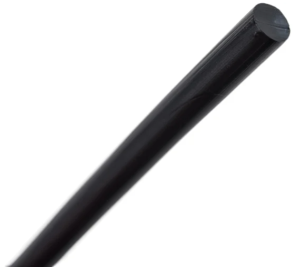 Пруток сварочный пластиковый из hdpe пластика, цвет черный , 4*200мм, 100гр/уп спец