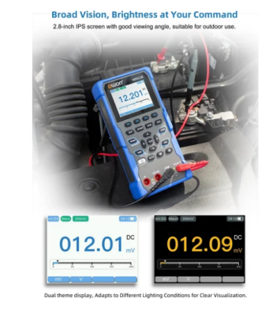 Цифровой мультиметр-осциллограф hds120 ow123