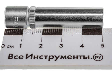 Головка торцевая глубокая 6-гранная 1/4" х 7мм, длина 50мм