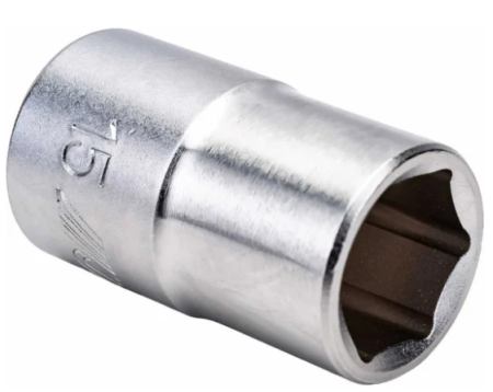 Головка торцевая ударная 6-гранная 1/2" х 15мм, длина 38мм jtc /1/10/200