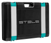 Набор инструментов, 1/2", 1/4", crv, пластиковый кейс 98 предметов stels