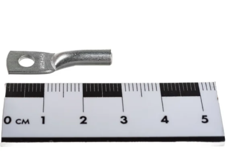 Наконечник медный луженый тмл 2,5–4–2,6 (2,5мм2 - d4мм) гост 7386-80