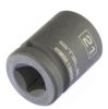 Головка ударная шестигранная, 21 мм, 1/2", crmo// stels