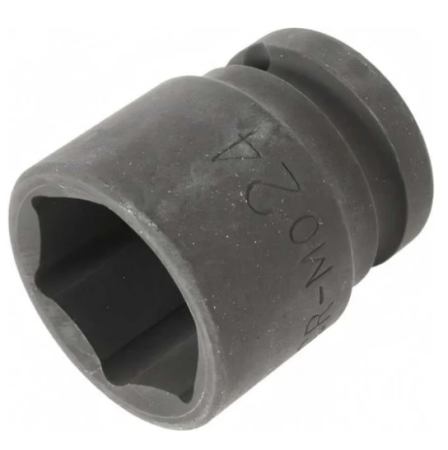 Головка торцевая ударная 6-гранная 1/2" х 24мм, длина 38мм jtc /1/10/100