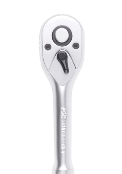 Рукоятка трещоточная 3/8"dr 72 зубца (металлическая ручка) avs rh03872