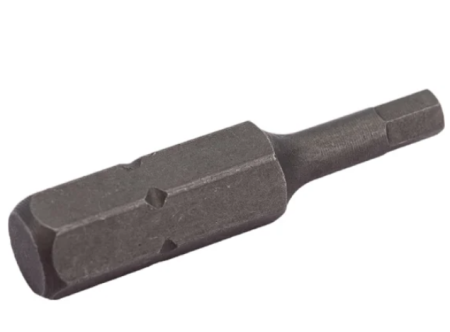 Бита hex h3х30мм 1/4" dr 6-ти гранная jtc
