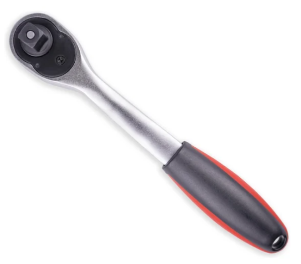 Рукоятка трещоточная 1/2"dr 72 зубца (пластиковая ручка) avs rh11272