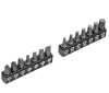 Набор инструментов, 1/2", 1/4", crv, пластиковый кейс 76 предметов stels