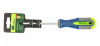 Отвертка, ph1х100 мм, crv, 3c handle сибртех