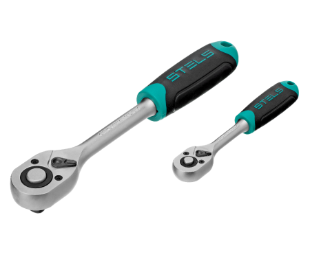 Набор инструментов, 1/2", 1/4", crv, пластиковый кейс 88 предметов stels