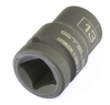 Головка ударная шестигранная, 13 мм, 1/2", crmo// stels